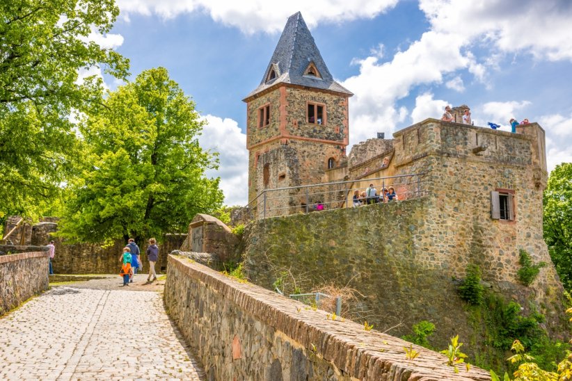 Le château de Frankenstein, Allemagne Le château de Frankenstein, Allemagne