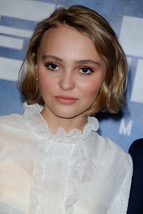 Le carré court de Lily-Rose Depp Le carré court de Lily-Rose Depp