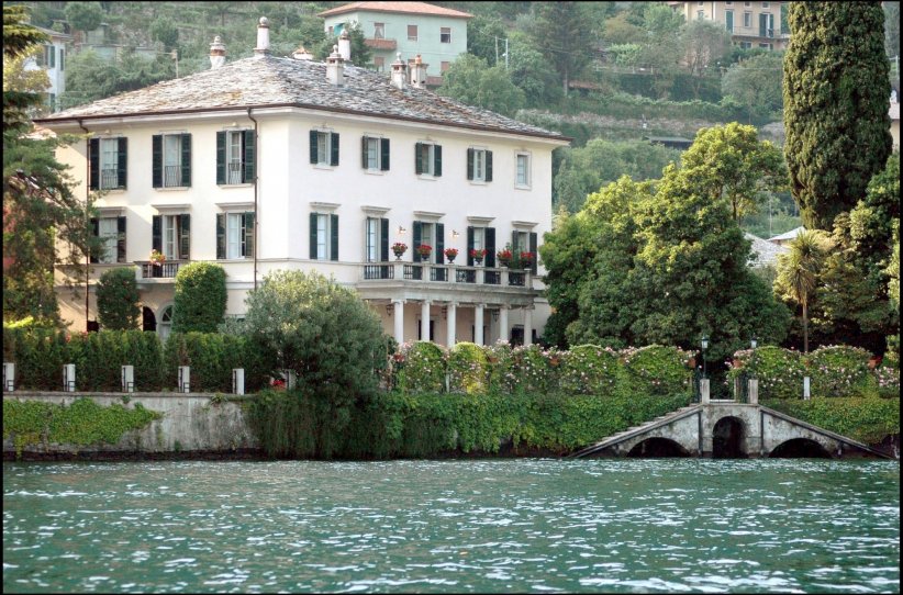 La villa italienne de George Clooney La villa italienne de George Clooney