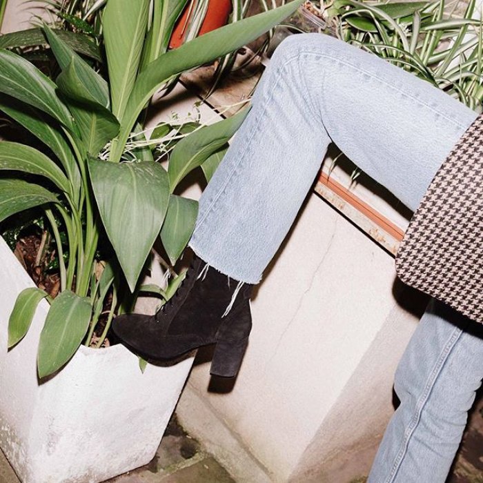 Des bottines en croûte de cuir : un petit côté vintage séduisant Des bottines en croûte de cuir : un petit côté vintage séduisant