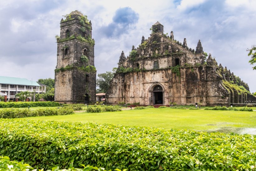 L'église San Agustín à Paoay aux Philippines L'église San Agustín à Paoay aux Philippines
