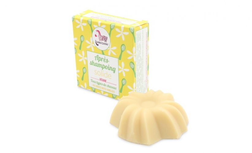 Un après-shampooing solide Un après-shampooing solide