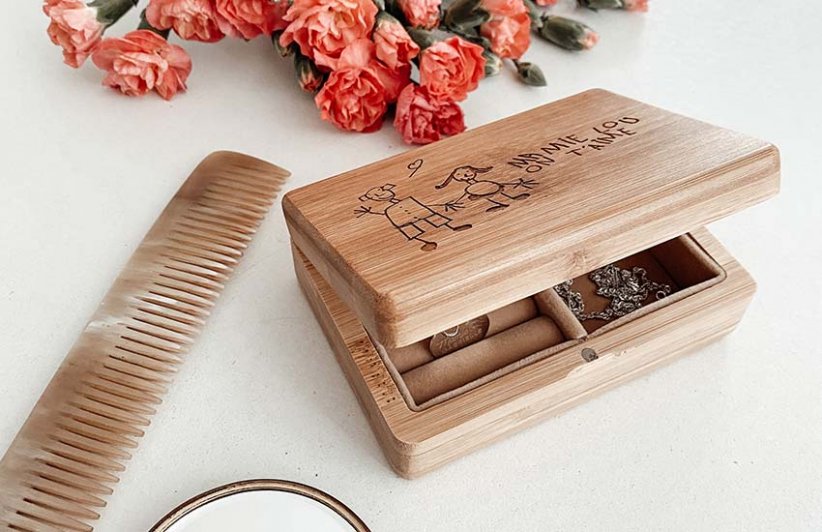 Une boîte à bijoux pour ranger ses petits trésors Une boîte à bijoux pour ranger ses petits trésors