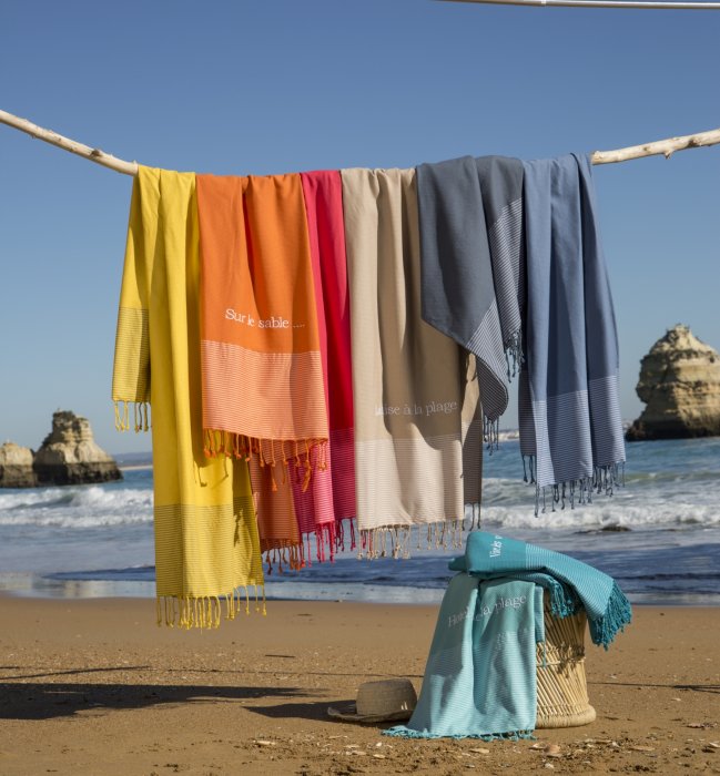 Fouta personnalisable, laisser parler son imagination Fouta personnalisable, laisser parler son imagination