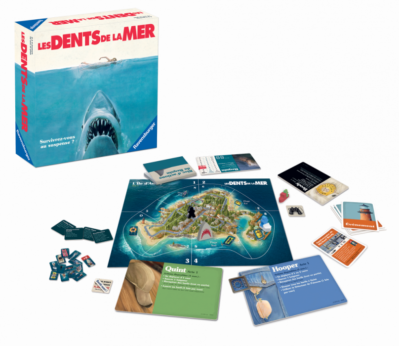Le jeu "Les Dents de la mer" Le jeu "Les Dents de la mer"