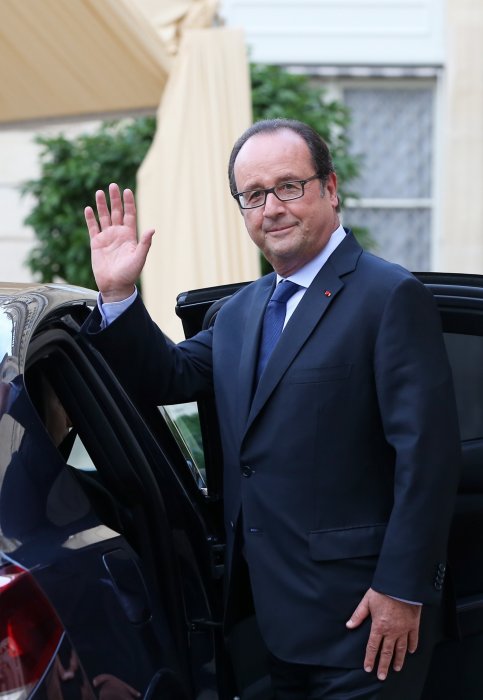 La boulette d'Alessandra Sublet face à François Hollande La boulette d'Alessandra Sublet face à François Hollande