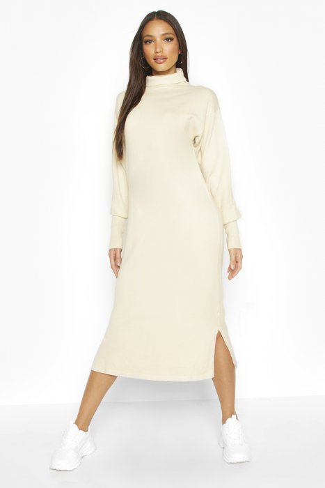 Craquez pour une robe pull longue Craquez pour une robe pull longue