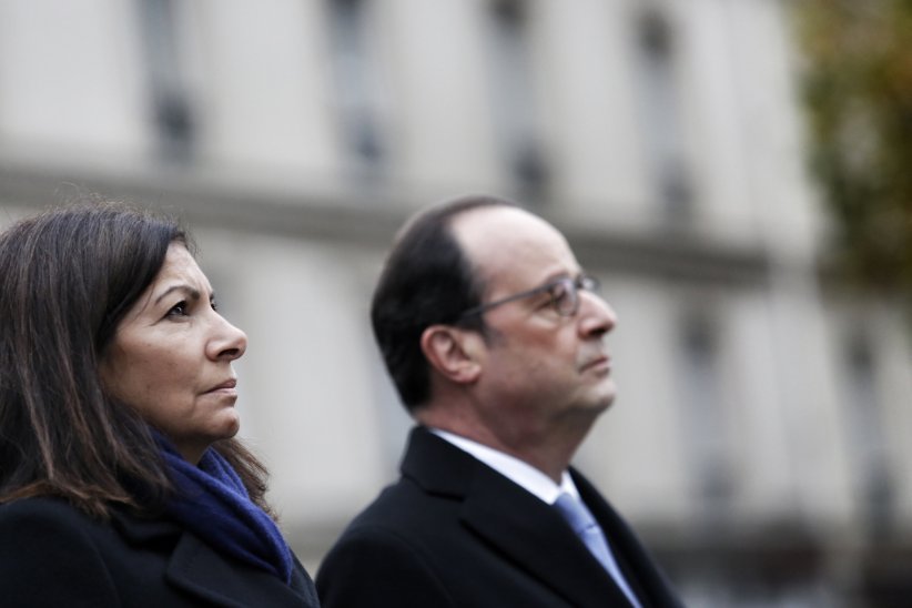 Anne Hidalgo commémore les attentats du 13 novembre Anne Hidalgo commémore les attentats du 13 novembre