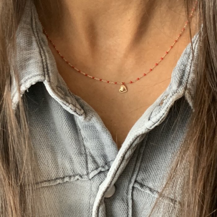 Un collier 100% romantique Un collier 100% romantique