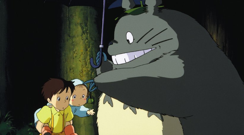 Totoro de "Mon voisin Totoro" (1999) de Hayao Miyazaki Totoro de "Mon voisin Totoro" (1999) de Hayao Miyazaki