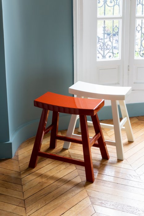 Un tabouret nomade Un tabouret nomade