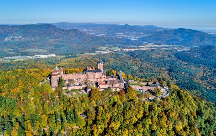 Le château de Haut-Koenigsbourg Le château de Haut-Koenigsbourg