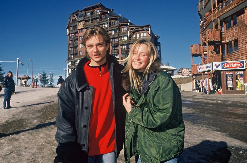 David Hallyday et Estelle Lefébure "s'entendent bien" David Hallyday et Estelle Lefébure "s'entendent bien"