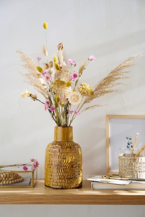 Des fleurs séchées pour une déco champêtre Des fleurs séchées pour une déco champêtre