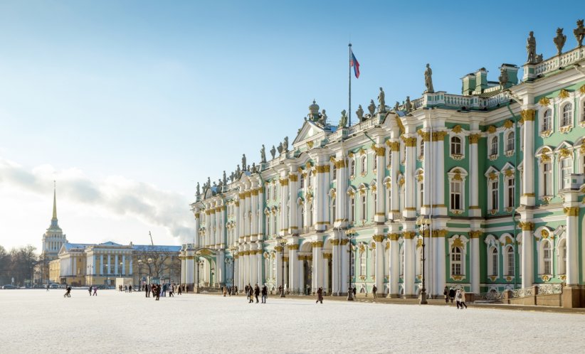 Le Palais d'Hiver, en Russie Le Palais d'Hiver, en Russie