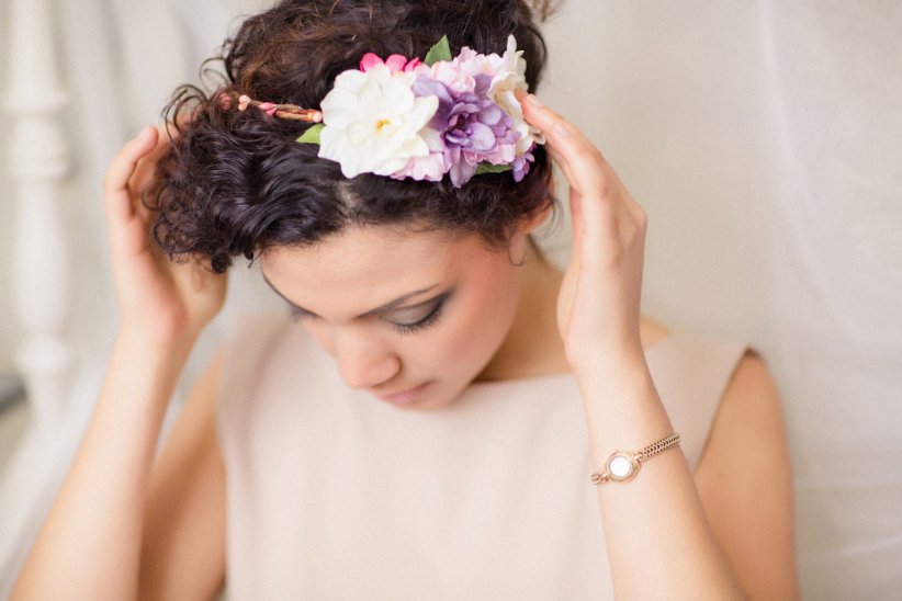 Une coiffure "belle des champs" Une coiffure "belle des champs"