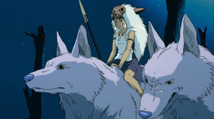 San de "Princesse Mononoké" (2000) de Hayao Miyazaki San de "Princesse Mononoké" (2000) de Hayao Miyazaki