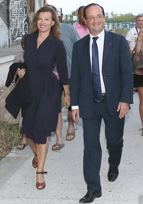 Valérie Trierweiler et François Hollande Valérie Trierweiler et François Hollande