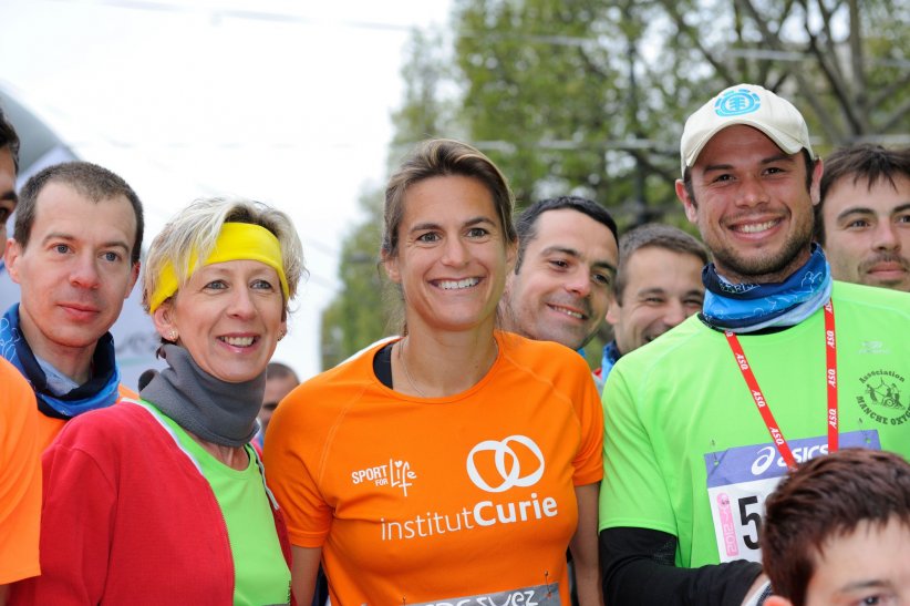 Amélie Mauresmo : courir le marathon était un "challenge" Amélie Mauresmo : courir le marathon était un "challenge"