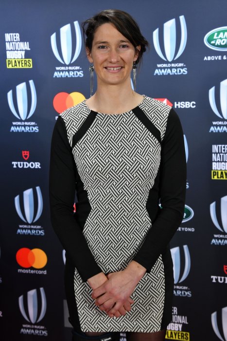 Jessy Trémoulière sacrée meilleure joueuse de rugby du monde Jessy Trémoulière sacrée meilleure joueuse de rugby du monde