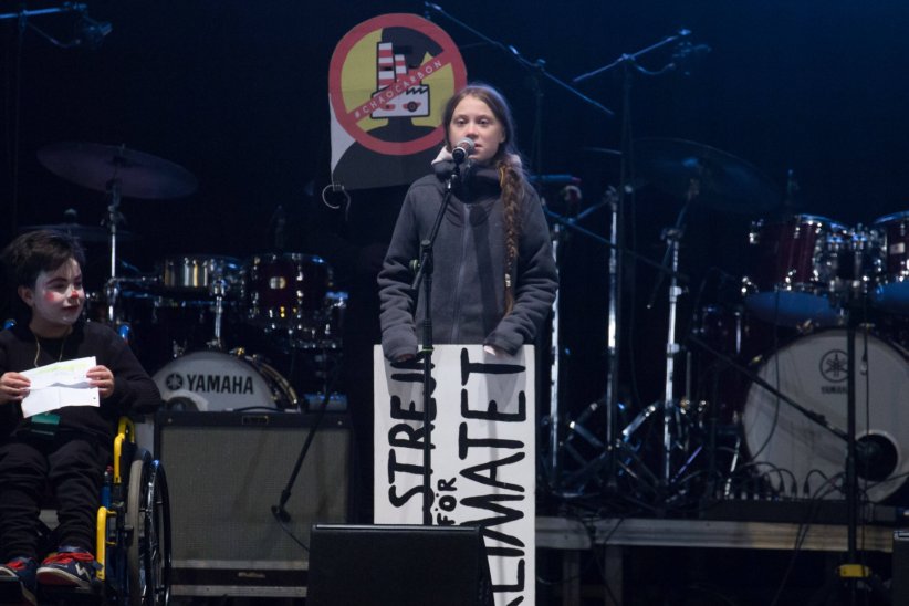 6 décembre 2019 : Greta Thunberg descend dans les rues de Madrid 6 décembre 2019 : Greta Thunberg descend dans les rues de Madrid