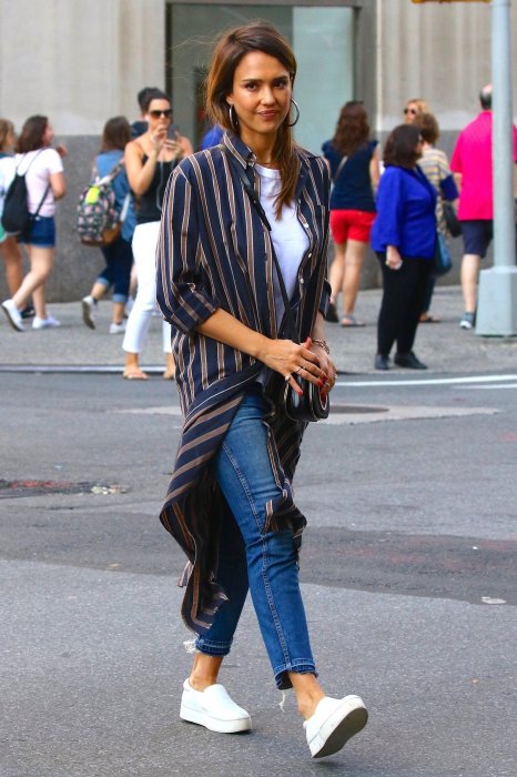 Jessica Alba : la simplicité au service du style Jessica Alba : la simplicité au service du style