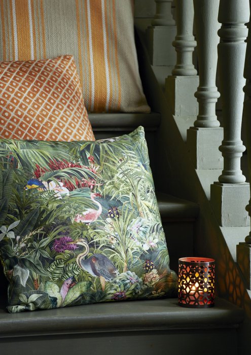 Des coussins aux couleurs chatoyantes Des coussins aux couleurs chatoyantes