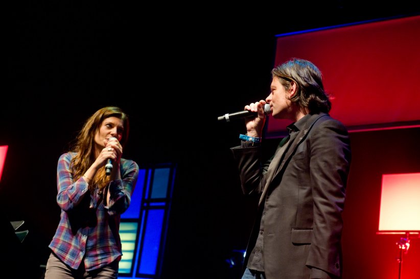 Benjamin Biolay et Chiara Mastroianni toujours complices Benjamin Biolay et Chiara Mastroianni toujours complices