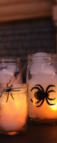 Photophores d'Halloween DIY : 5 idées à tester