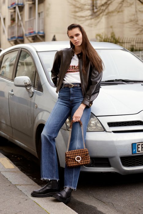 Le petit sac en tweed Le petit sac en tweed