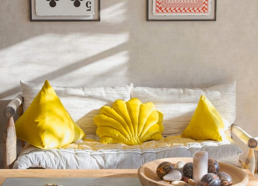 Le coussin coquillage : le bord de mer depuis son chez-soi Le coussin coquillage : le bord de mer depuis son chez-soi