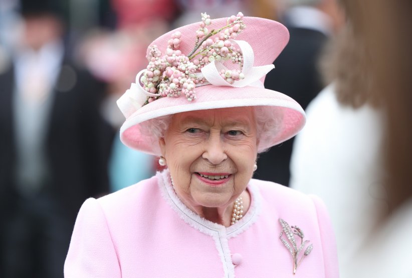 Elizabeth II accueille Donald Trump Elizabeth II accueille Donald Trump
