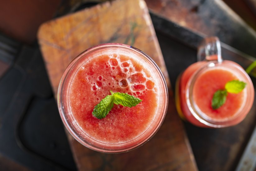 Un cocktail à la tomate, coup de fouet vitaminé Un cocktail à la tomate, coup de fouet vitaminé