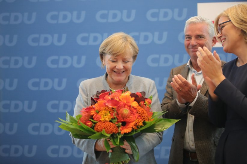 Angela Merkel, réélue pour un quatrième mandat Angela Merkel, réélue pour un quatrième mandat