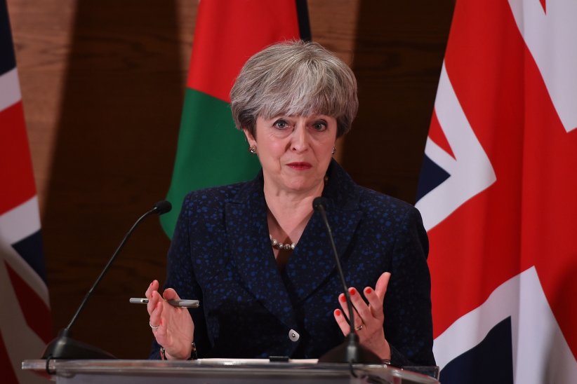 Theresa May contre Donald Trump Theresa May contre Donald Trump