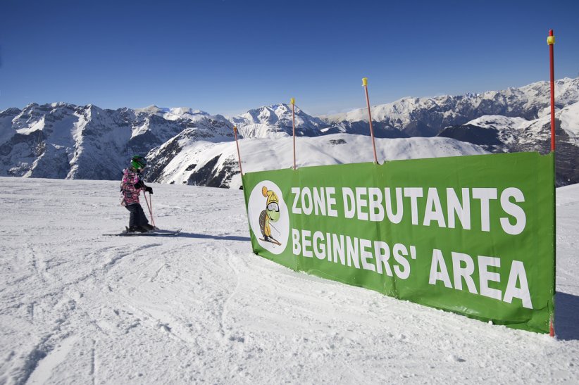 Les Deux Alpes : zones débutants et pistes "tranquilles" Les Deux Alpes : zones débutants et pistes "tranquilles"