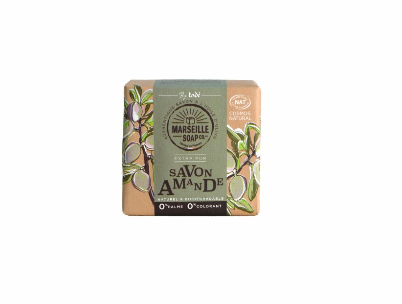 L'amande et l'olive s'associent pour le meilleur dans un savon de Marseille L'amande et l'olive s'associent pour le meilleur dans un savon de Marseille