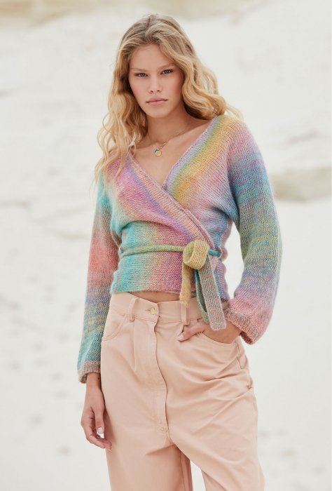 Le cache-cœur tie and dye Le cache-cœur tie and dye