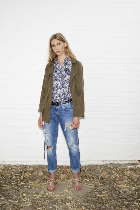 La veste en toile légère La veste en toile légère