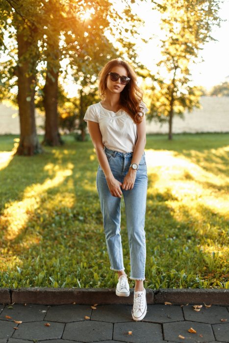 Un jean pour sculpter les hanches larges Un jean pour sculpter les hanches larges