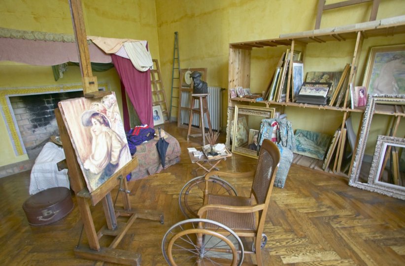La maison d'Auguste Renoir à Cagnes-sur-Mer (Alpes-Maritimes) La maison d'Auguste Renoir à Cagnes-sur-Mer (Alpes-Maritimes)