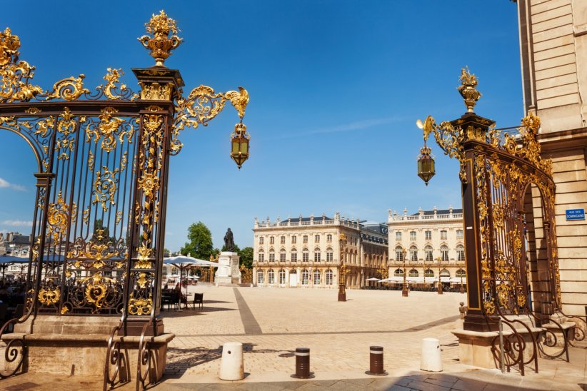La Place Stanislas et son Arc de Triomphe La Place Stanislas et son Arc de Triomphe