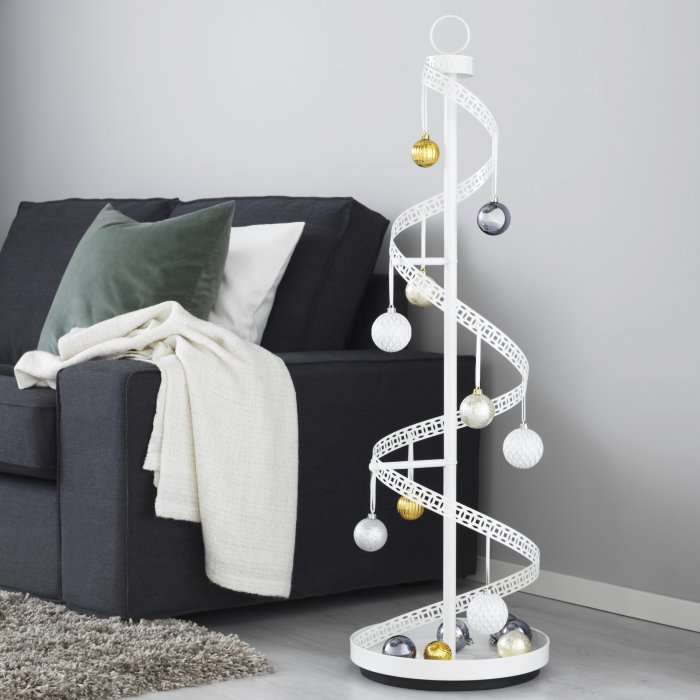 Un sapin ultra-graphique et épuré Un sapin ultra-graphique et épuré