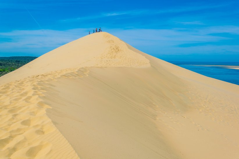 La dune du Pilat, en Gironde La dune du Pilat, en Gironde
