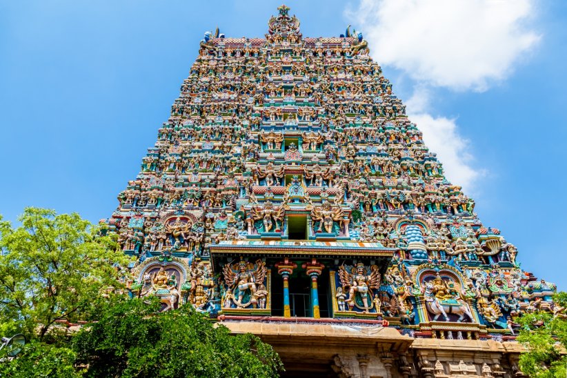 Le Temple Sri Meenakshi à Madurai Le Temple Sri Meenakshi à Madurai