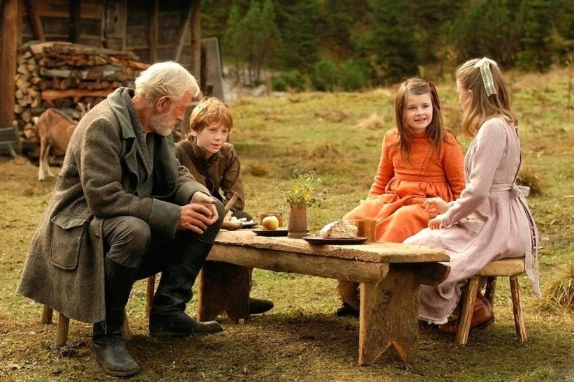 Le grand-père d'Heidi : un ermite touchant Le grand-père d'Heidi : un ermite touchant