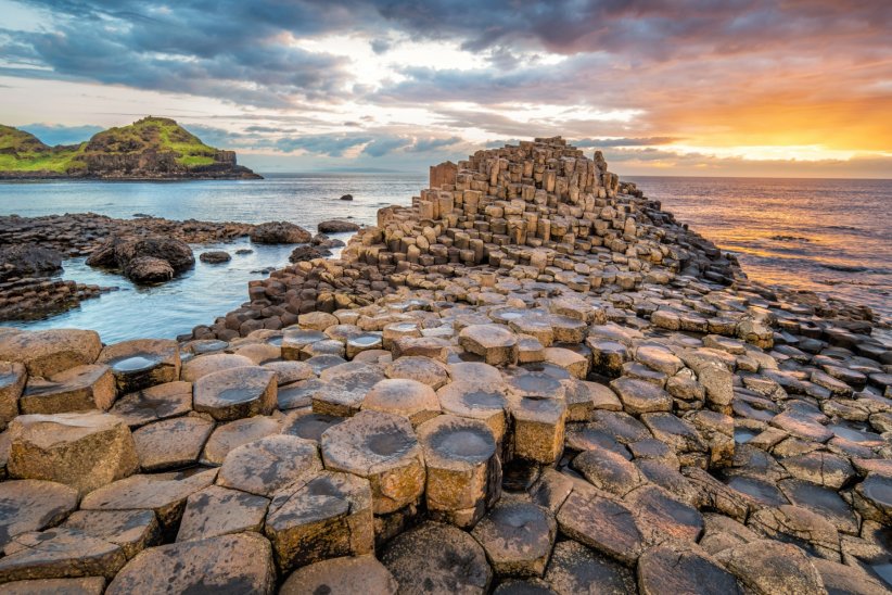La Chaussée des Géants, en Irlande du Nord La Chaussée des Géants, en Irlande du Nord