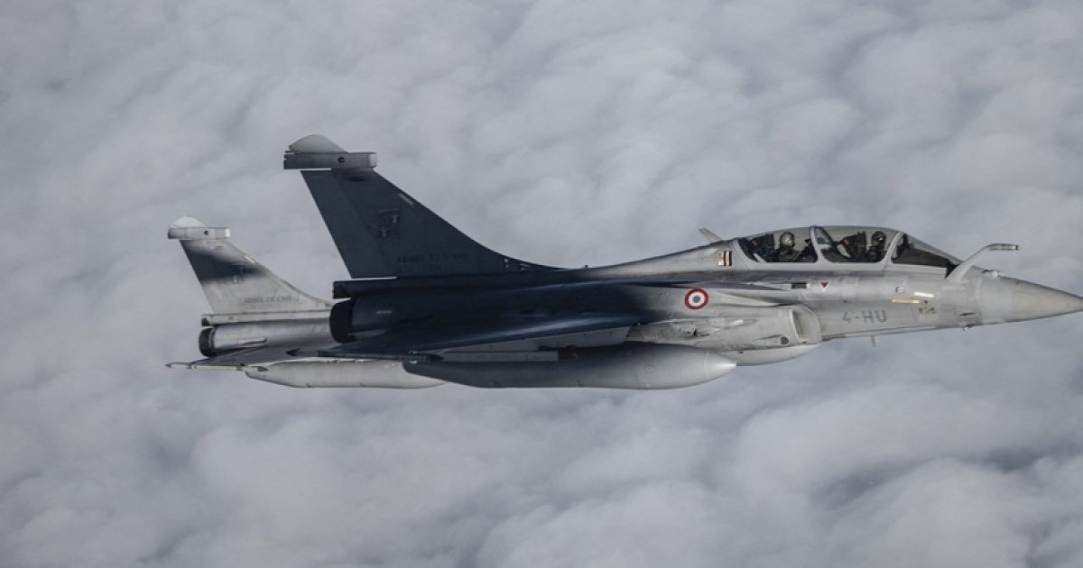 Shooting down drones at a lower cost: The French army tests new ammunition on its Rafale
