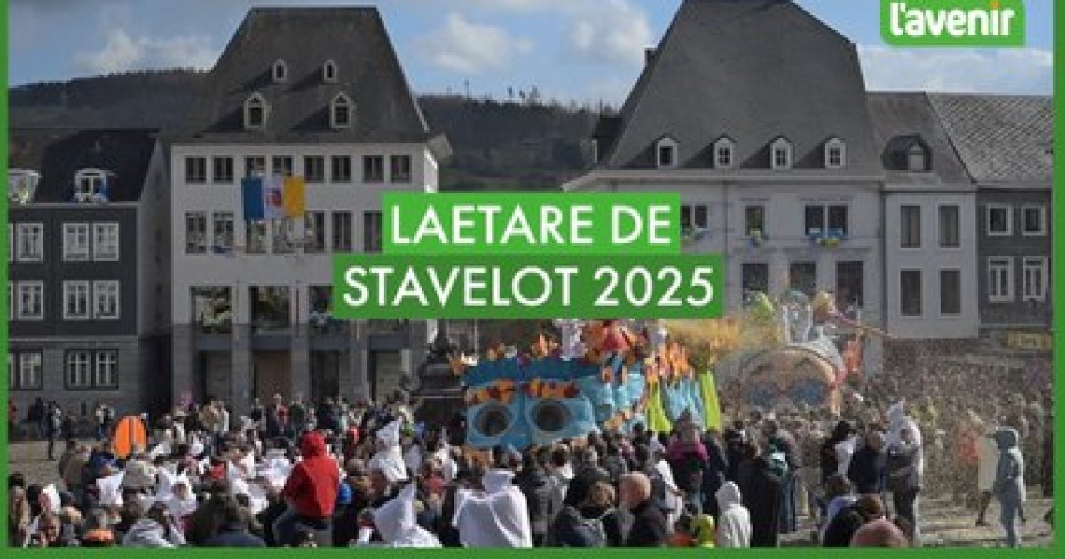Laetare de Stavelot 2025 : le cort&egrave;ge - Orange