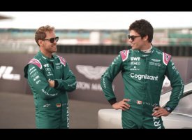 Vettel et Stroll poussent une DB5 à ses limites